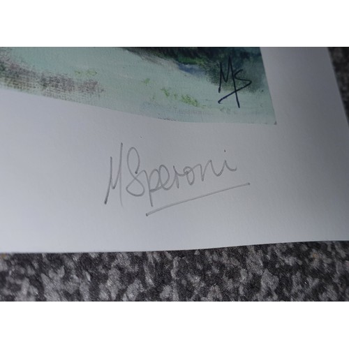 13 - Limited edition signed Mariana Speroni print of Crystal Palace FC player Husband Julian Speroni - 