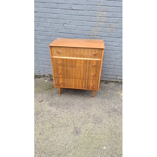 463 - Mid Century Chest of Drawers 78cm W 46cm D 90cm T