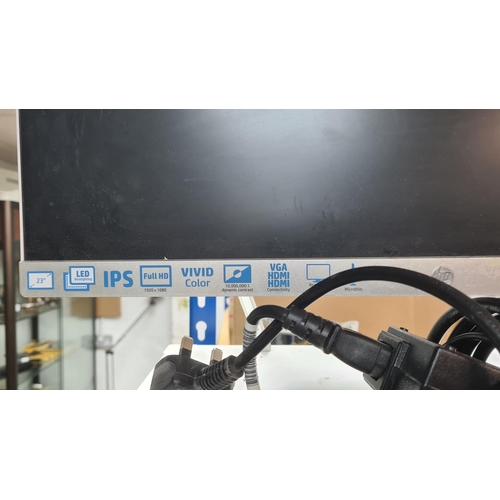 661 - HP 23XW 23 Inch LED Backlit Monitor Working