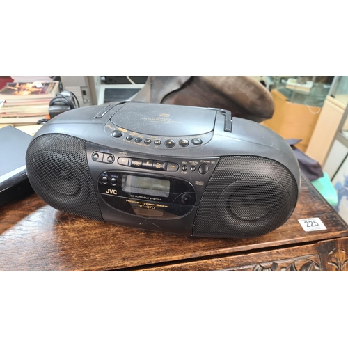 467 - Sony DVD/CD Player and a Retro Boombox