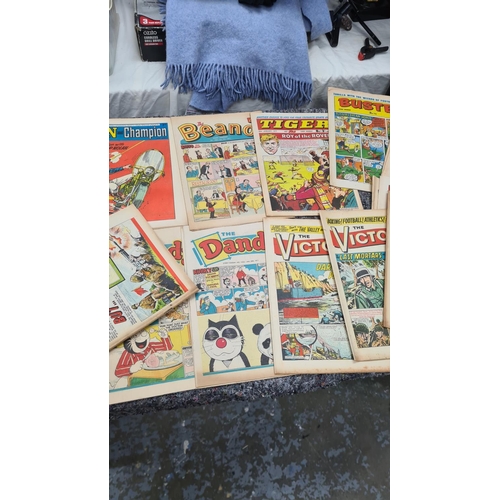 635 - Large Lot of 1960s Comics including The Beano, Dandy, The Victor etc