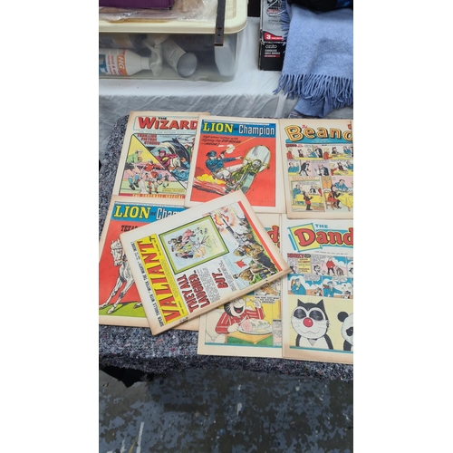 635 - Large Lot of 1960s Comics including The Beano, Dandy, The Victor etc