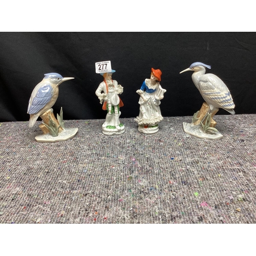 277 - Group of Porcelain Figurines