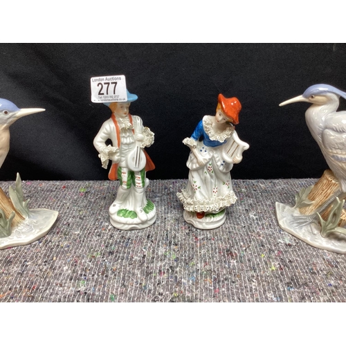 277 - Group of Porcelain Figurines