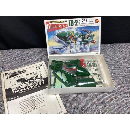 281 - Unused Thunderbirds TB-2 Model Kit