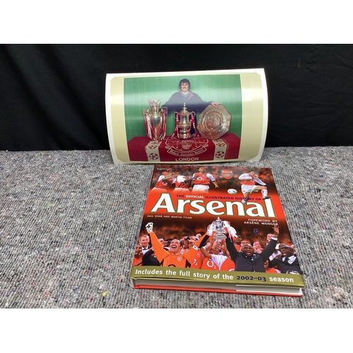 362 - Arsenal FC Illustrated History Book etc