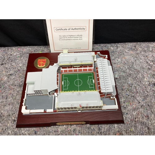 368 - Model-The Official Replica of Highbury-Arsenal Interest Mint and Boxed