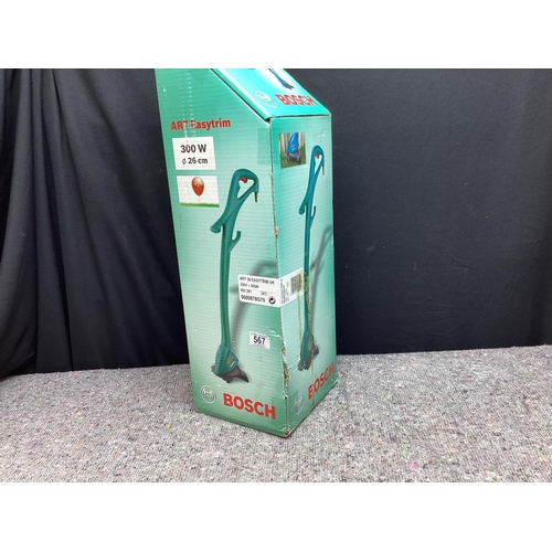 567 - New and Boxed Bosch 300w Strimmer