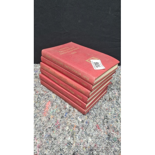 106 - Lot of 6 1956 Cope's Racegoer's Encyclopaedias