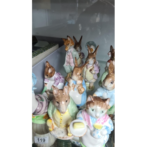 117 - Lot of 24 Beswick Beatrix Potter Figurines