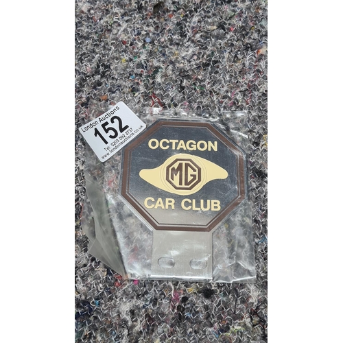 152 - Octagon Car Club Badge