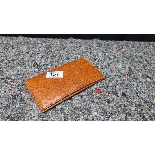 157 - Vintage Gents Pigskin Wallet