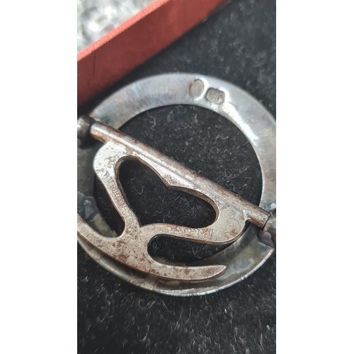 95 - Hallmarked Georgian Silver Buckle