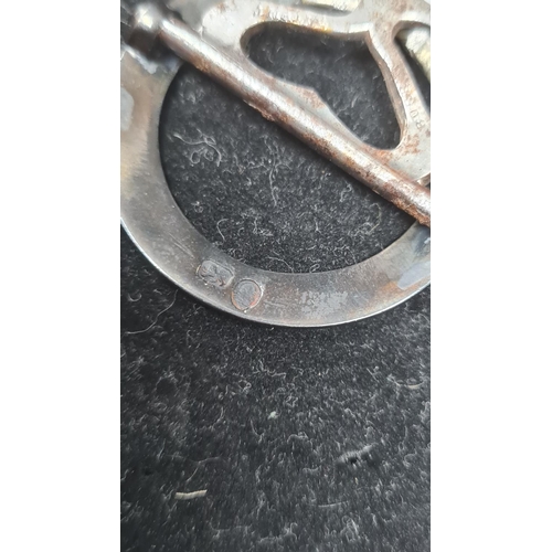 95 - Hallmarked Georgian Silver Buckle