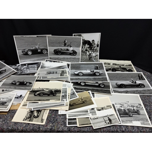 15 - A Good Collection of 1940s Black and White Formula 1 Original Photographs incl. Giuseppe Farina, Sit... 