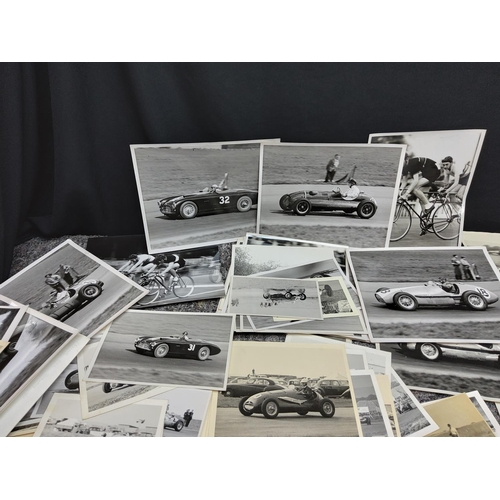 15 - A Good Collection of 1940s Black and White Formula 1 Original Photographs incl. Giuseppe Farina, Sit... 