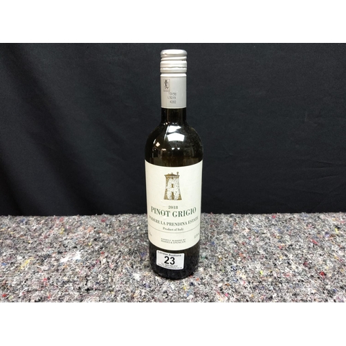 23 - Pinot Grigio 2018 75cl 
Podere La Prendina Estate
By M&S