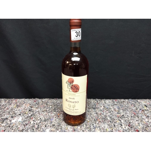 30 - 2016 Rosato 
Toscana
Castello Di Ama
750ml