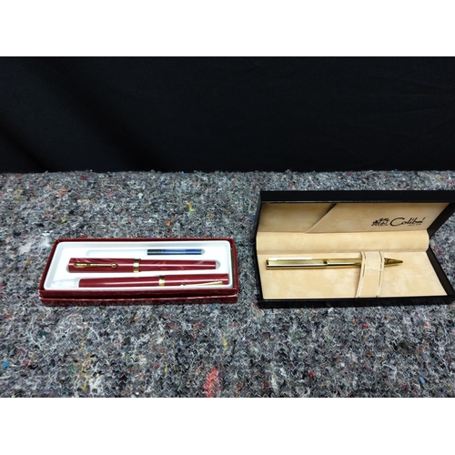 44 - Boxed Calibri Pen and a Boxed Sheaffer Fountain Pen Set