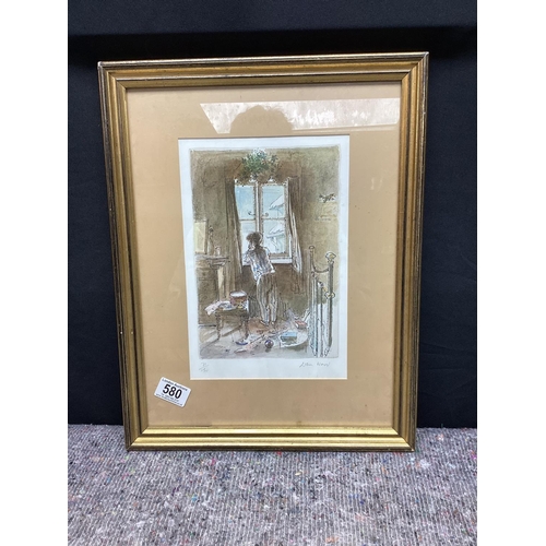 580 - John Ward Signed Ltd Edition Print