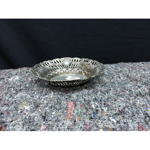 77 - Christopher Widman Silver Plated Dish 8