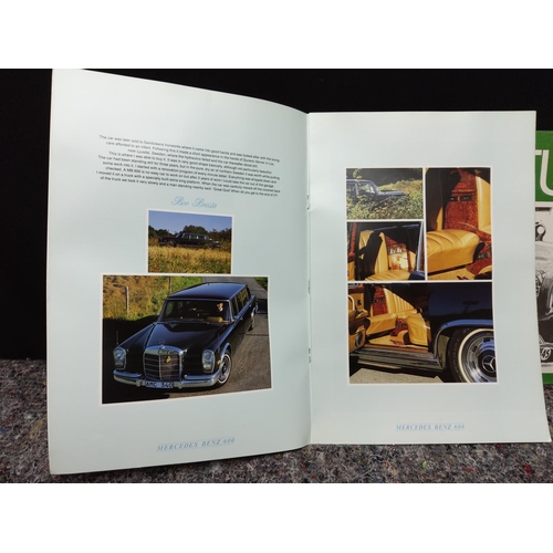 86 - The Story of Lotus 1947-1960 & 1961-1972 (Signed by Author) Doug Nye plus a Ltd Edition Mercedes 600... 