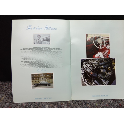 86 - The Story of Lotus 1947-1960 & 1961-1972 (Signed by Author) Doug Nye plus a Ltd Edition Mercedes 600... 