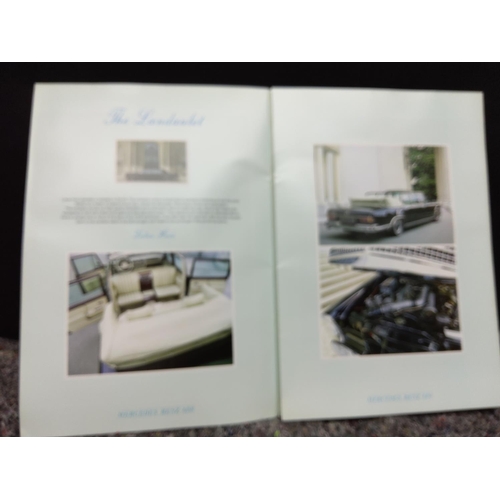 86 - The Story of Lotus 1947-1960 & 1961-1972 (Signed by Author) Doug Nye plus a Ltd Edition Mercedes 600... 