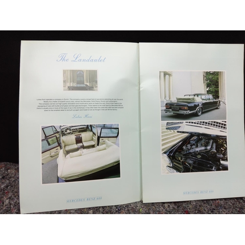 86 - The Story of Lotus 1947-1960 & 1961-1972 (Signed by Author) Doug Nye plus a Ltd Edition Mercedes 600... 