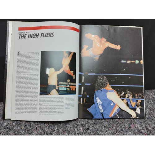 88 - Championship Wrestling-Masters of Mayhem Book plus a good Collection of 1990s Vintage Wrestling Figu... 