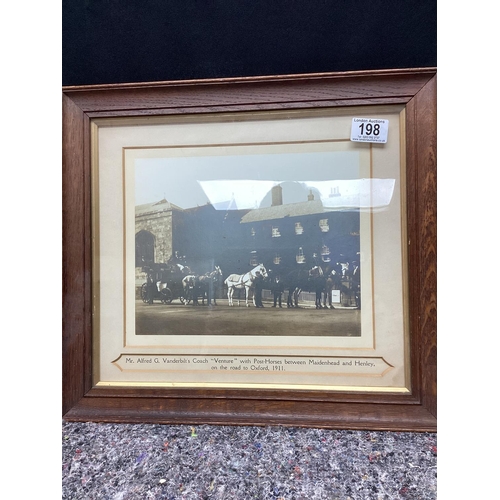 198 - Old Framed Photograph