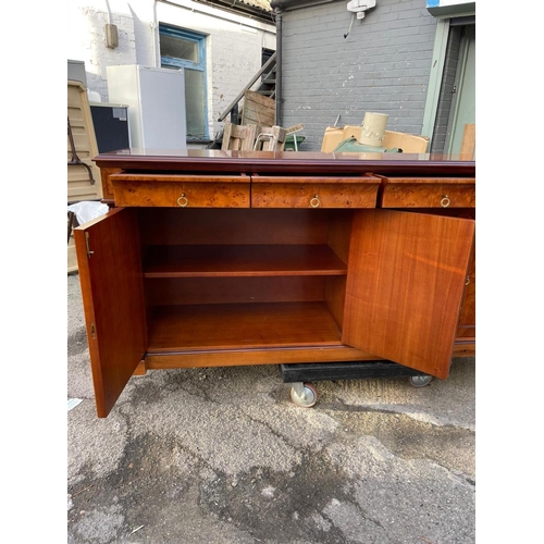 202 - Good Quality Harrods Sideboard 201cm wide 56cm Deep 91cm Tall