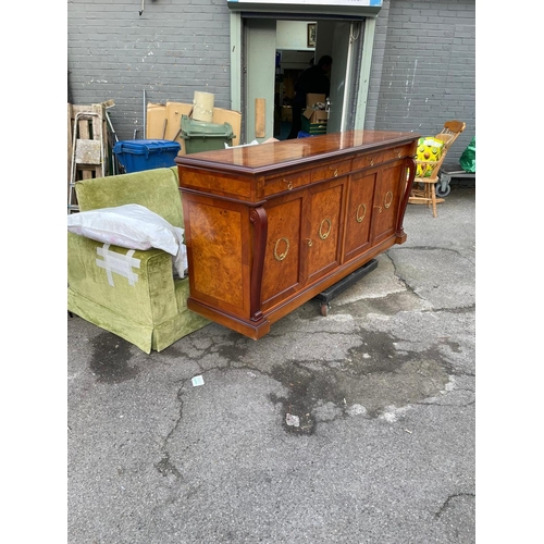 202 - Good Quality Harrods Sideboard 201cm wide 56cm Deep 91cm Tall