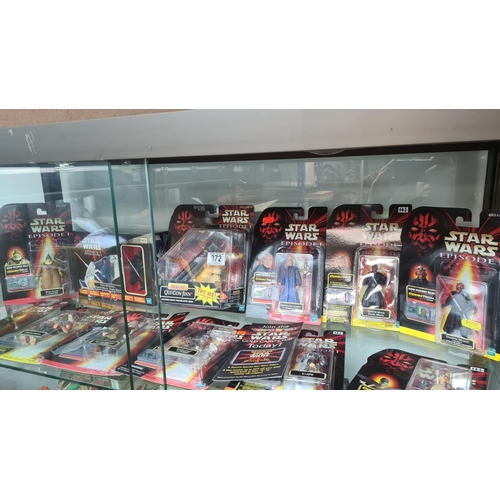 372 - Large Collection of Mint and Boxed Star Wars Episode I Action Figures etc