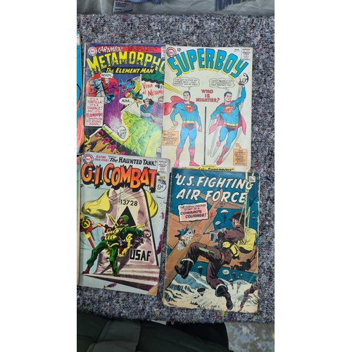 380 - Lot of 7 Various 1960s DC Comics incl. GI Combat 100th Issue