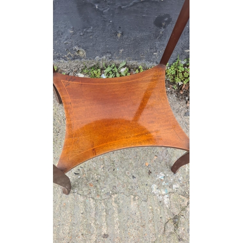 961 - Edwardian Occasional table produced by the Sandringham Workshop bearing Queen Mary's monogram