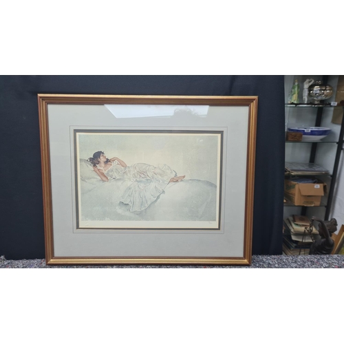 962 - Sir William Russell Flint Framed Ltd Edition Print