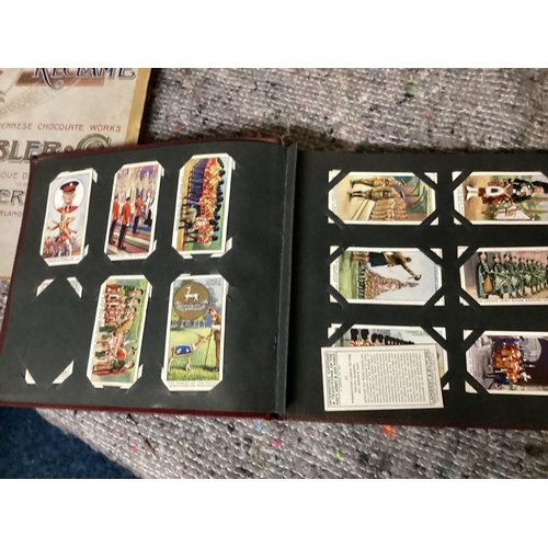 923 - Tobler and Co Chocolate Card Album with Complete Sets of Cards and other various cigarette card sets... 