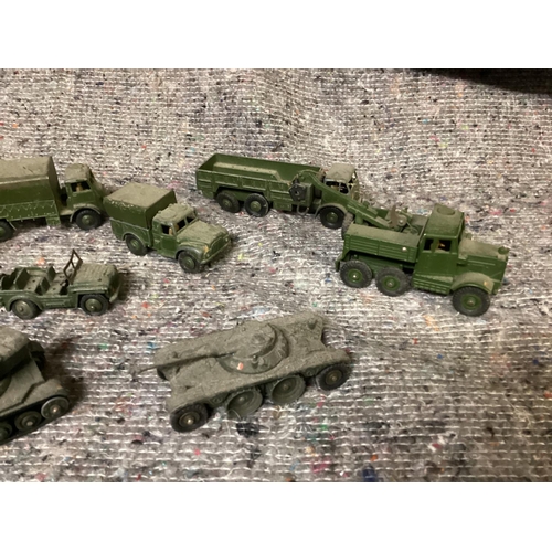 936 - Lot of Dinky Tanks etc