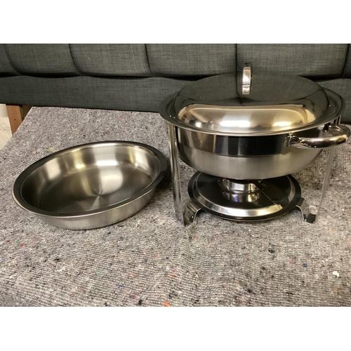 938 - New and Boxed Chafing Dish