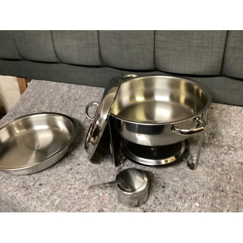 938 - New and Boxed Chafing Dish