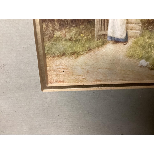 943 - Pair of Framed Early 20th Century Helen Allingham Prints