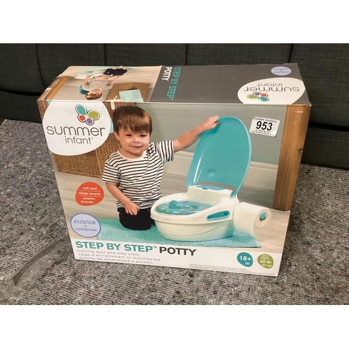 953 - New and Boxed Summer Infant Step by Step Potty