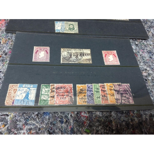 235 - 2 Sheets of Various Irish Stamps 1920s/30s