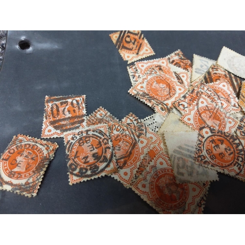 237 - Queen Victoria 1/2 Penny Orange Stamp Collections