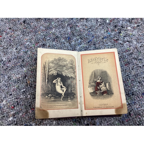 109 - 19th Century Miniature Book-Aristotles Works with Colored Plates