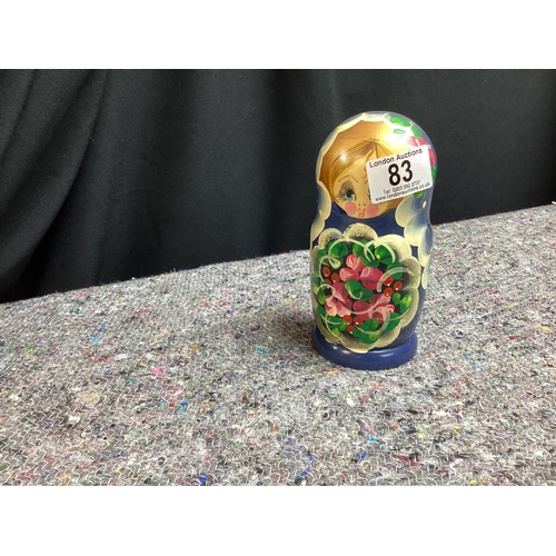 83 - Vintage Set of Russian Dolls