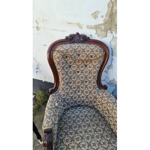 196 - Victorian Armchair