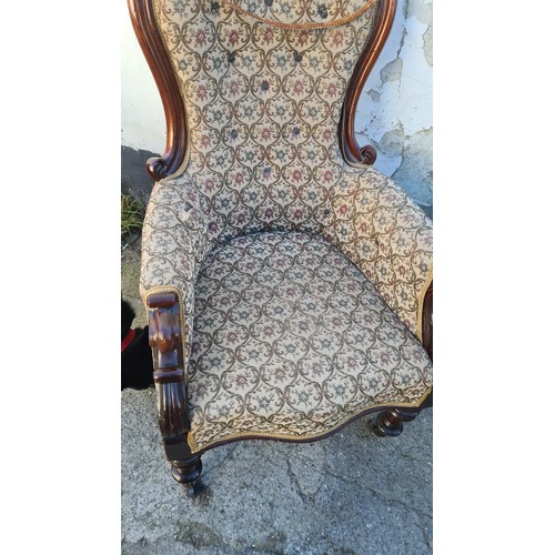 196 - Victorian Armchair