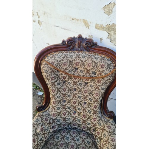 196 - Victorian Armchair